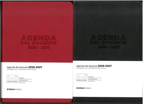 Agenda del docente - del, 2026-2027