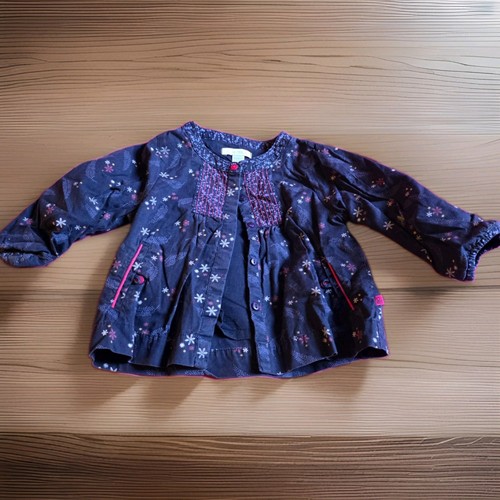 Obaïbi blusa bambina blu
