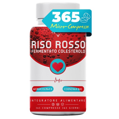 Riso rosso fermentato 365 - riso,
